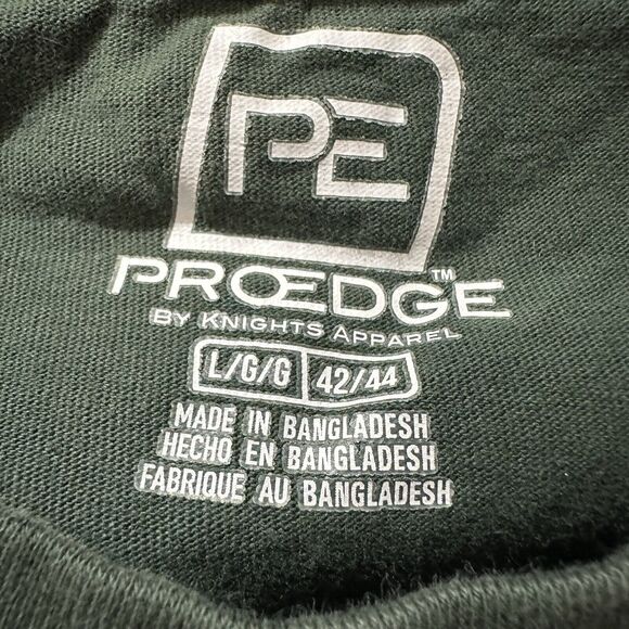 ProEdge By Knights Appeal Green Michigan State Spartans Long Sleeve Shirt Large - Picture 8 of 10